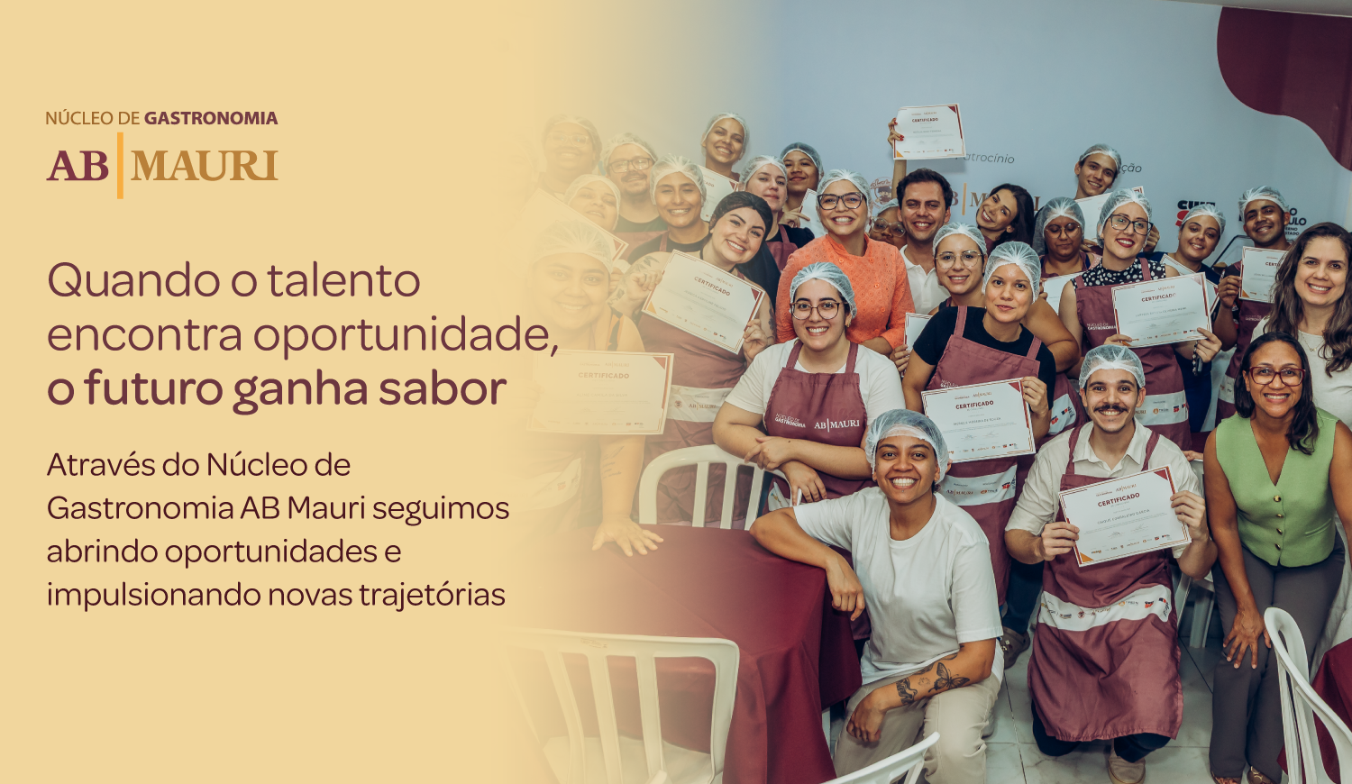 A Formatura dos Núcleos de Gastronomia 2025