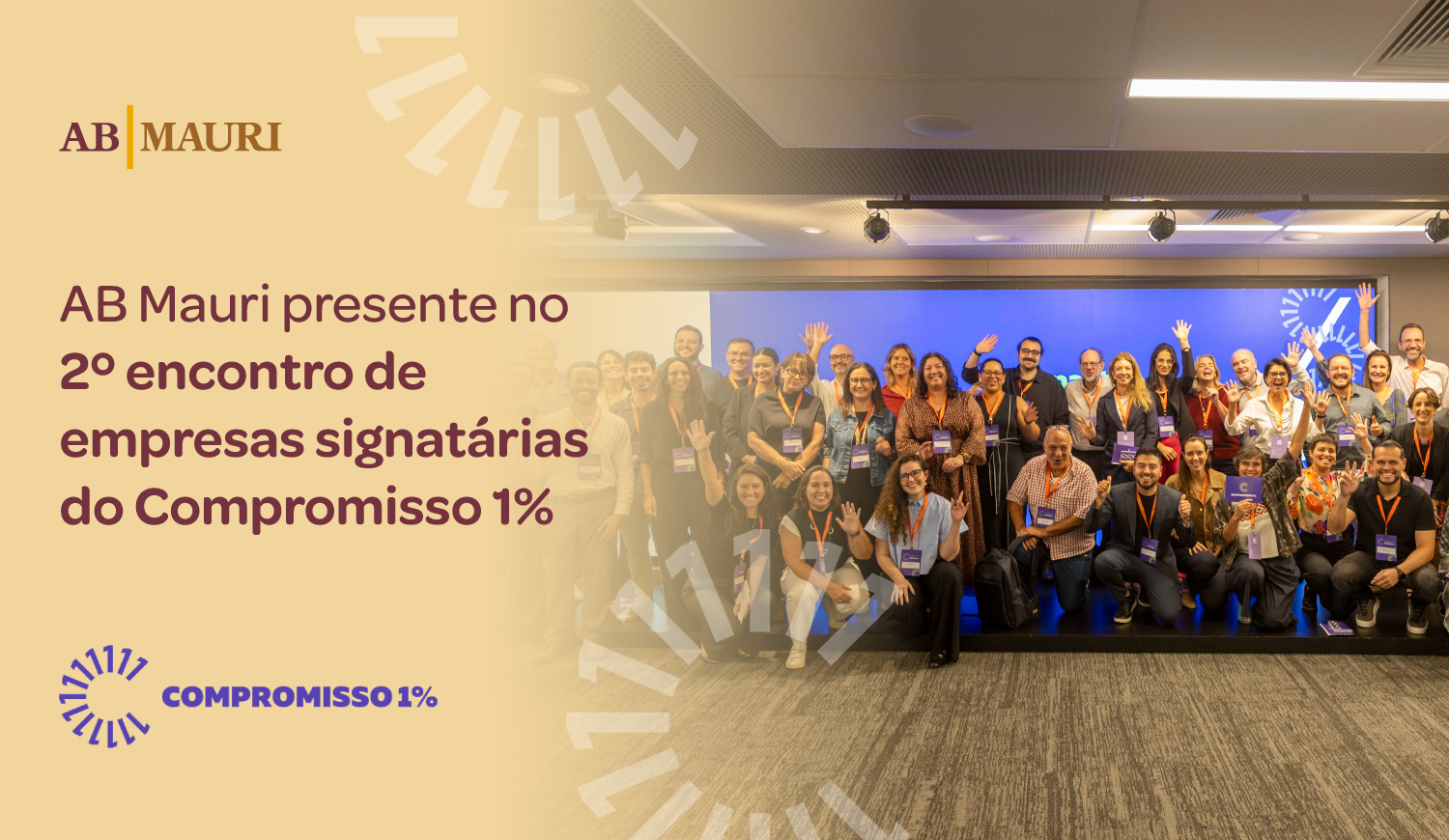 Evento Compromisso 1%