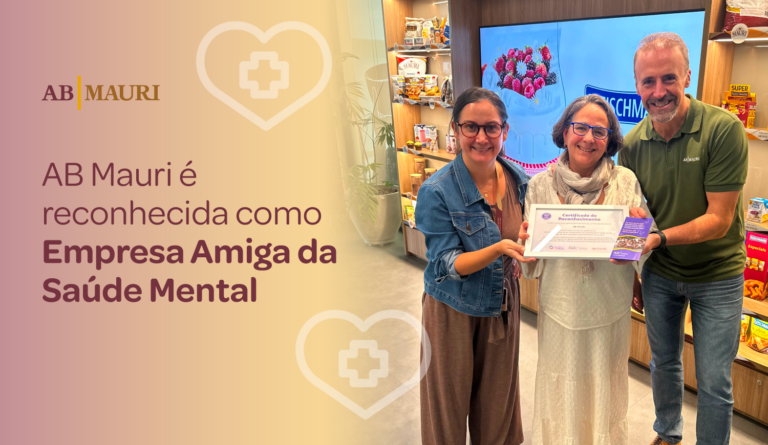 AB Mauri é reconhecida como Empresa Amiga da Saúde Mental