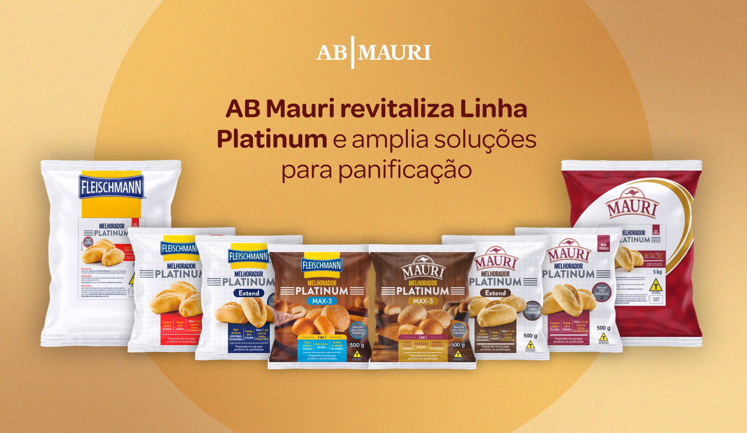 AB Mauri revitaliza Linha Platinum e amplia soluções para panificação