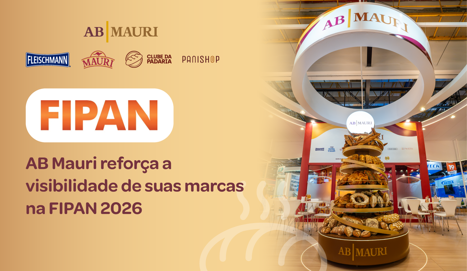 AB Mauri reforça a visibilidade de suas marcas na FIPAN 2026